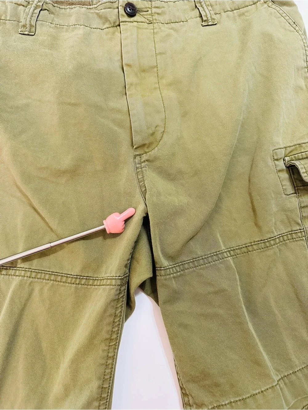 Polo Ralph Lauren Olive Drab Cargo Shorts Men 35 Relaxed Fit Military Utility